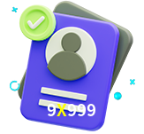 Tornar-se um membro do 9X999 é muito simples